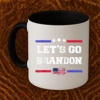 Let's Go Brandon Conservative Anti Liberal US Flag Coffee Mug thumb 2