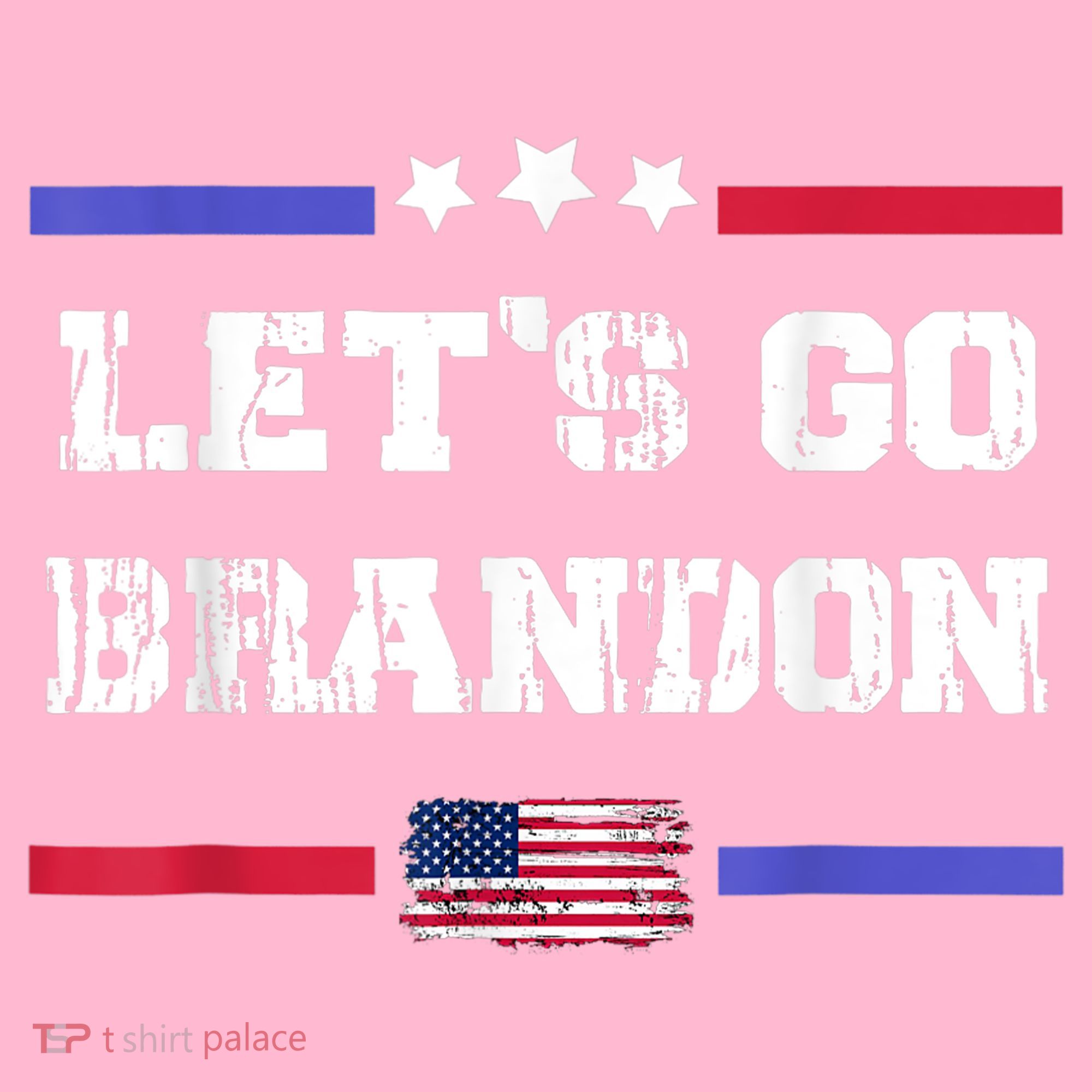 Let's Go Brandon Conservative Anti Liberal US Flag Pajama Set