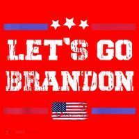 Let's Go Brandon Conservative Anti Liberal US Flag Santa Hat thumb 1