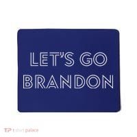 Lets Go Brandon Retro Font Mousepad thumb 0