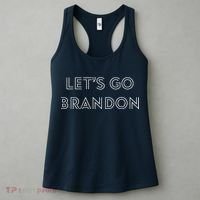 Lets Go Brandon Retro Font Women's Tank Top thumb 3
