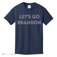 Lets Go Brandon Retro Font Kids T-Shirt thumb 0