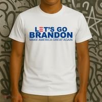 Let's Go Brandon Make America Great Again T-Shirt thumb 3