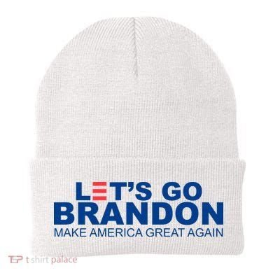 Let's Go Brandon Make America Great Again Beanie
