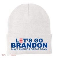 Let's Go Brandon Make America Great Again Beanie thumb 0