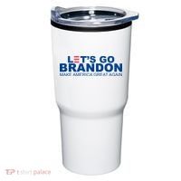 Let's Go Brandon Make America Great Again Tumbler thumb 0