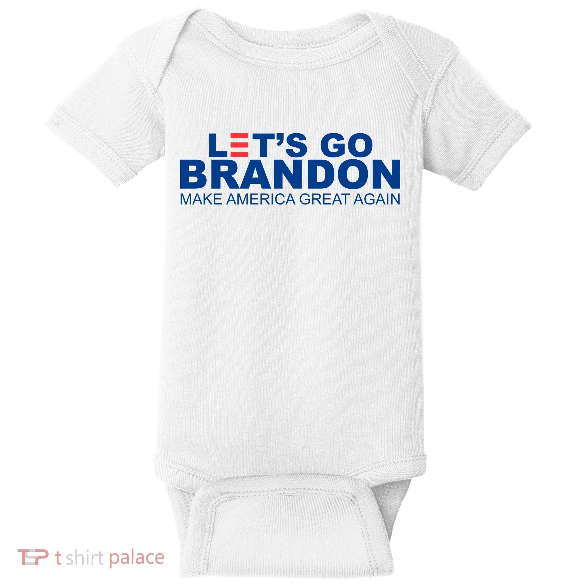 Let's Go Brandon Make America Great Again Baby Bodysuit