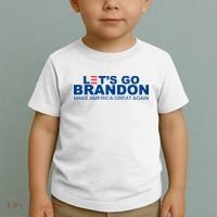 Let's Go Brandon Make America Great Again Toddler T-Shirt thumb 2