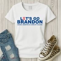 Let's Go Brandon Make America Great Again Women's T-Shirt thumb 3
