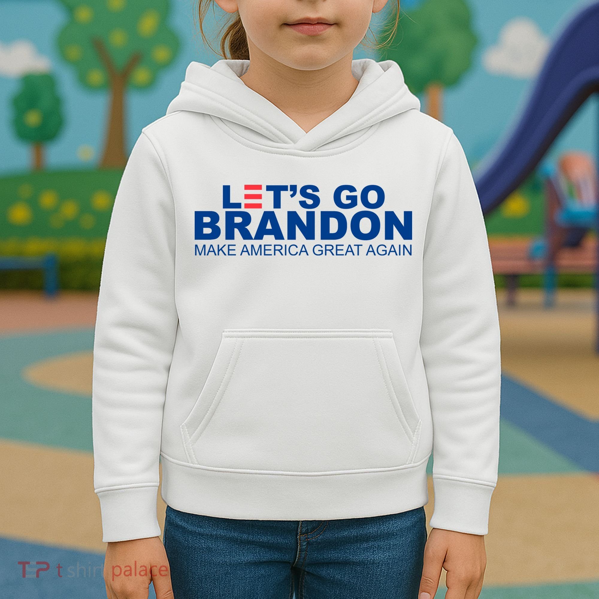 Let's Go Brandon Make America Great Again Kids Hoodie