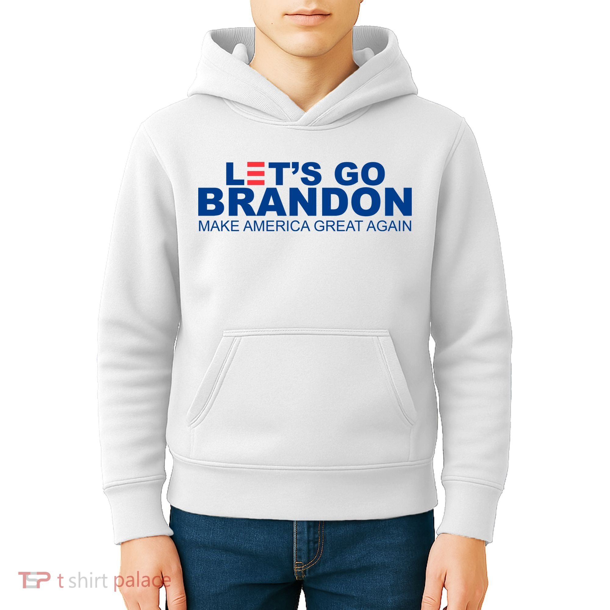 Let's Go Brandon Make America Great Again Kids Hoodie