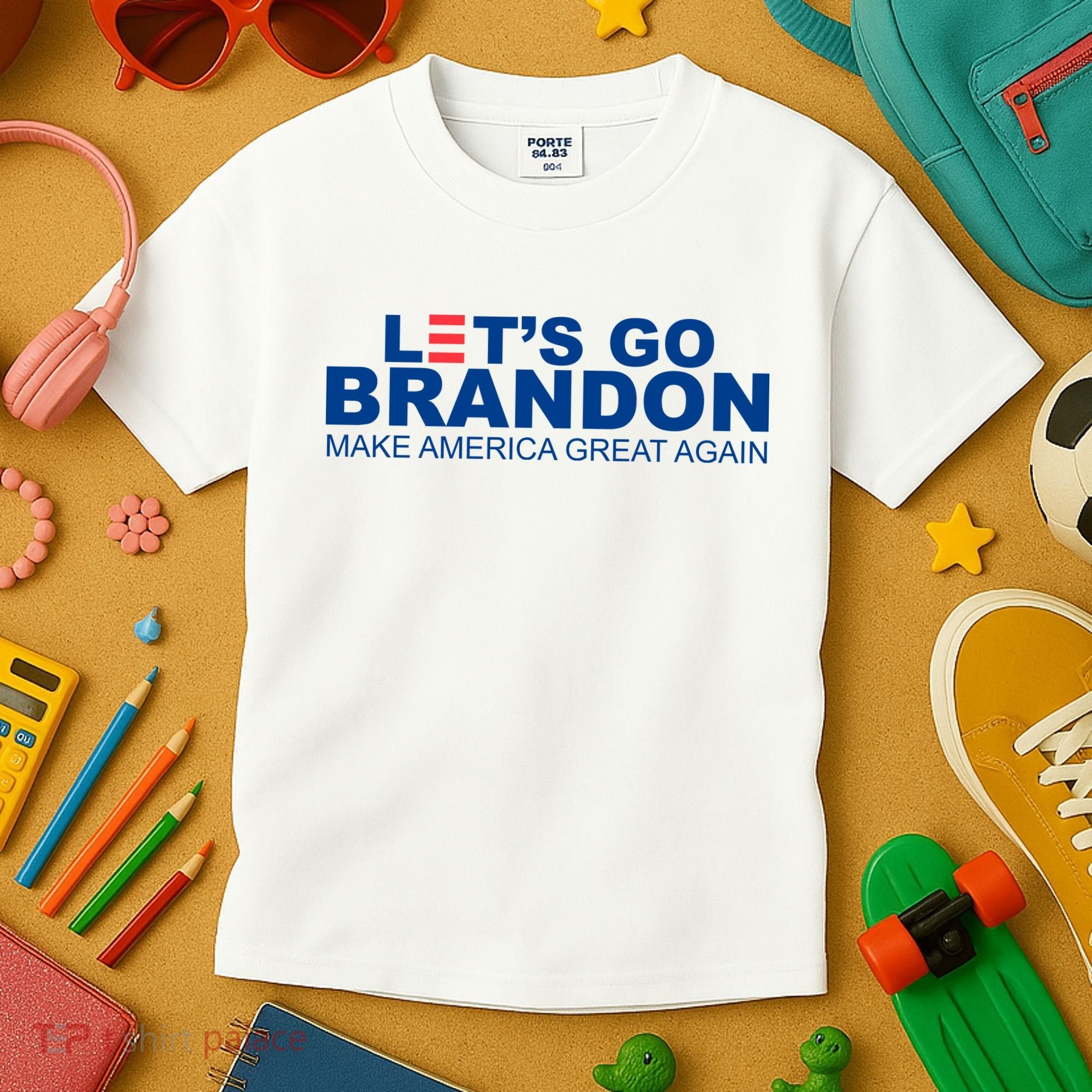 Let's Go Brandon Make America Great Again Kids T-Shirt