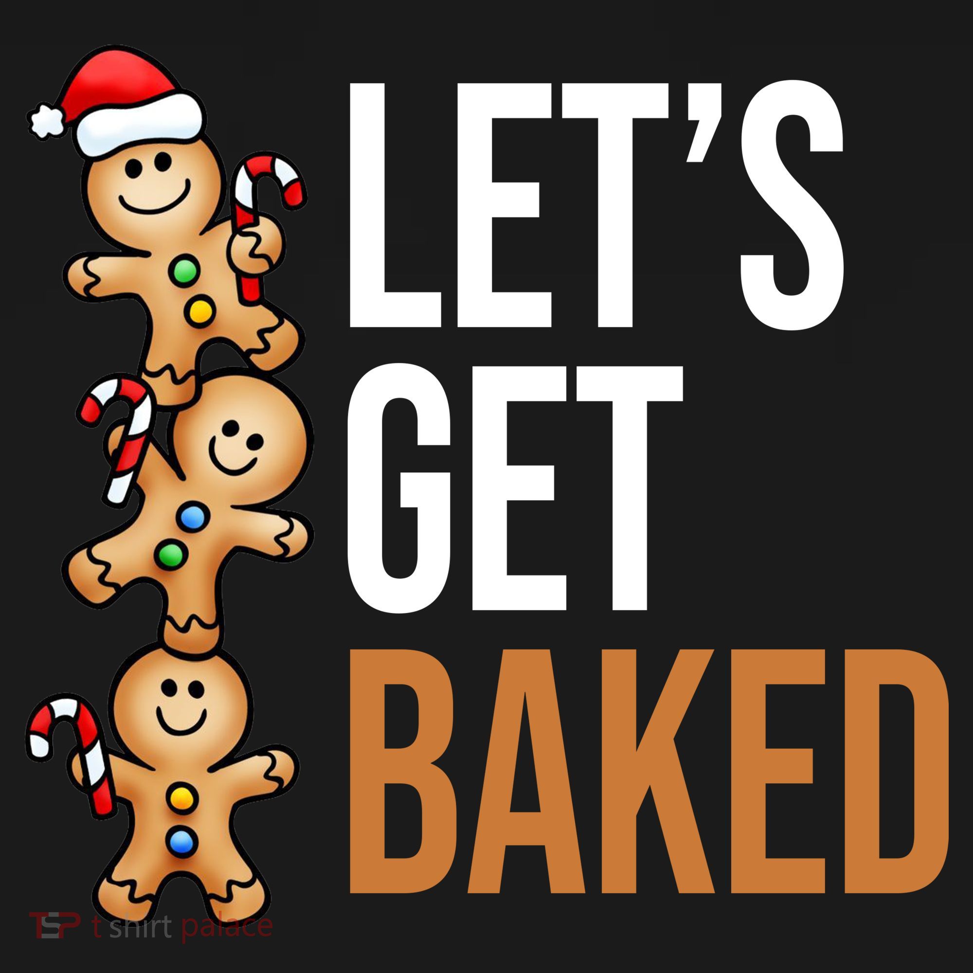 Let's Get Baked Gingerbread Cookies Women's Tank Top