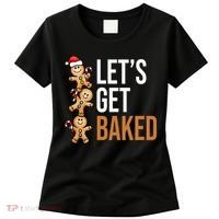 Let's Get Baked Gingerbread Cookies Women's T-Shirt thumb 0