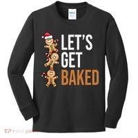 Let's Get Baked Gingerbread Cookies Kids Long Sleeve Shirt thumb 0