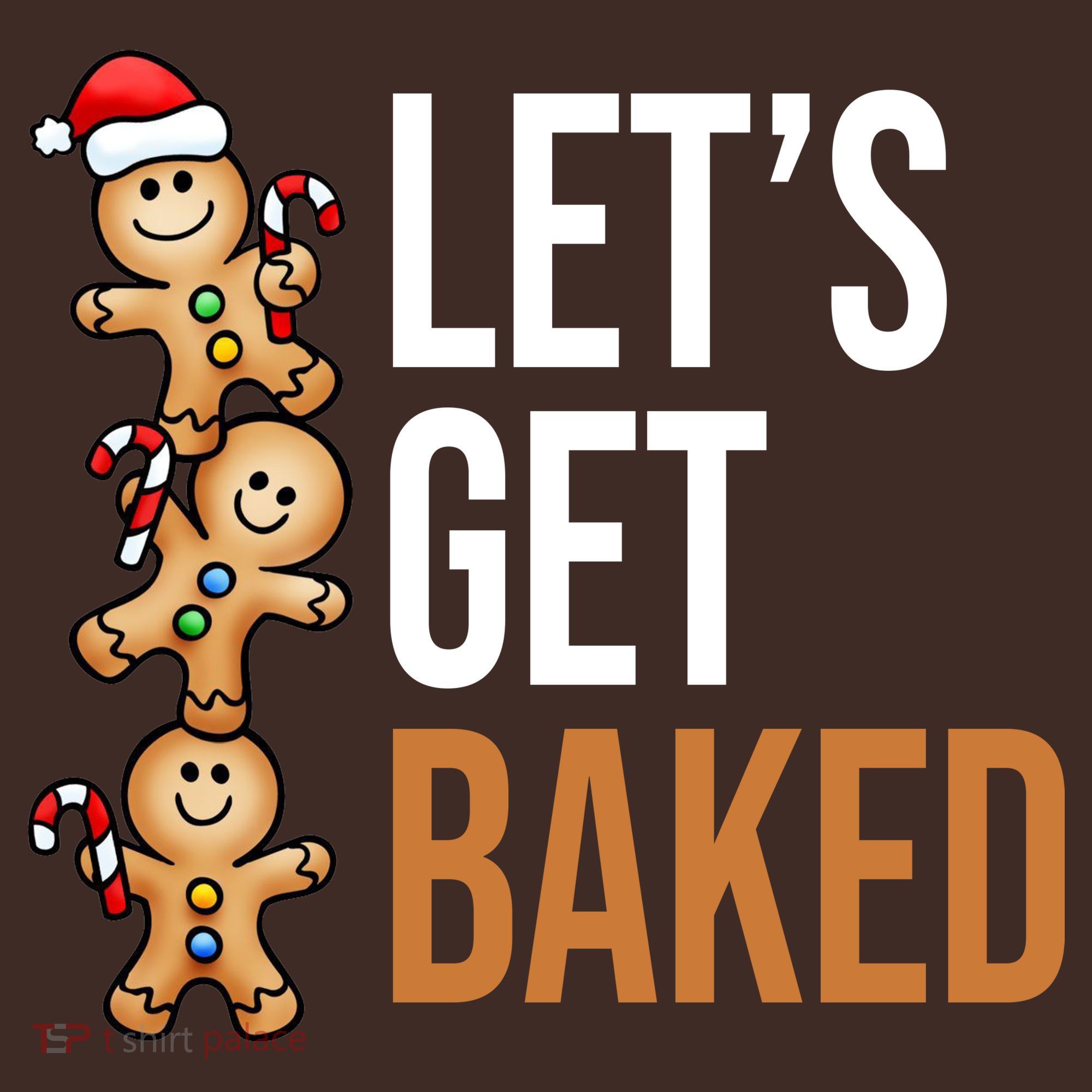 Let's Get Baked Gingerbread Cookies Apron