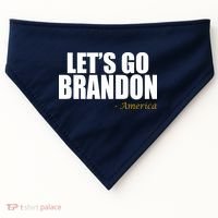 Let's Go Brandon, America USA-Made Doggie Bandana thumb 0