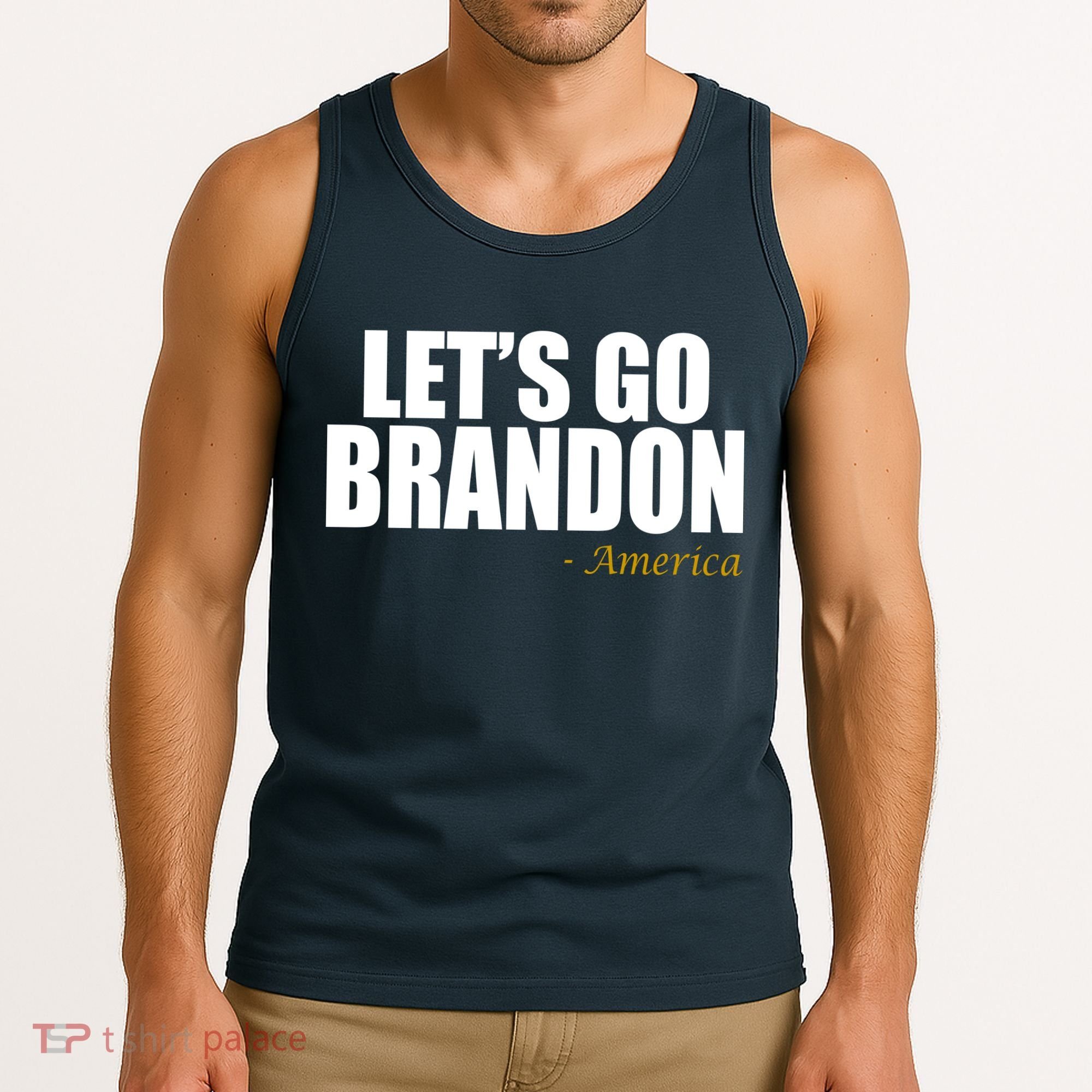 Let's Go Brandon, America Tank Top