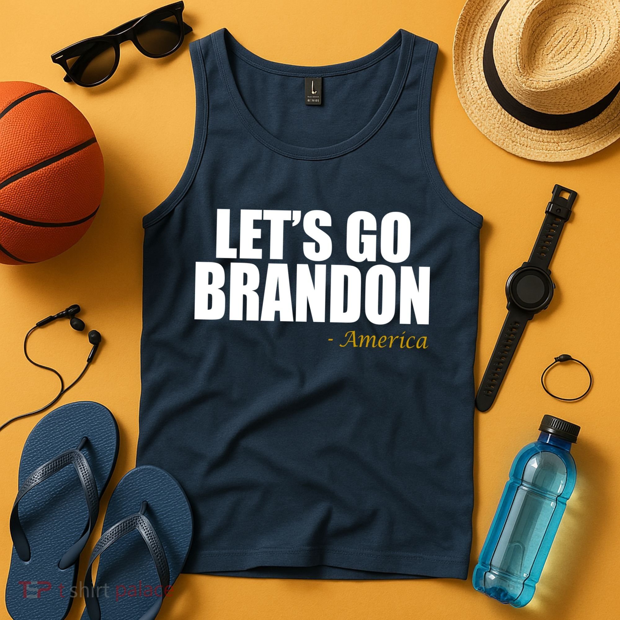 Let's Go Brandon, America Tank Top