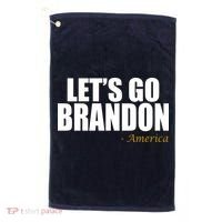 Let's Go Brandon, America Golf Towel thumb 0