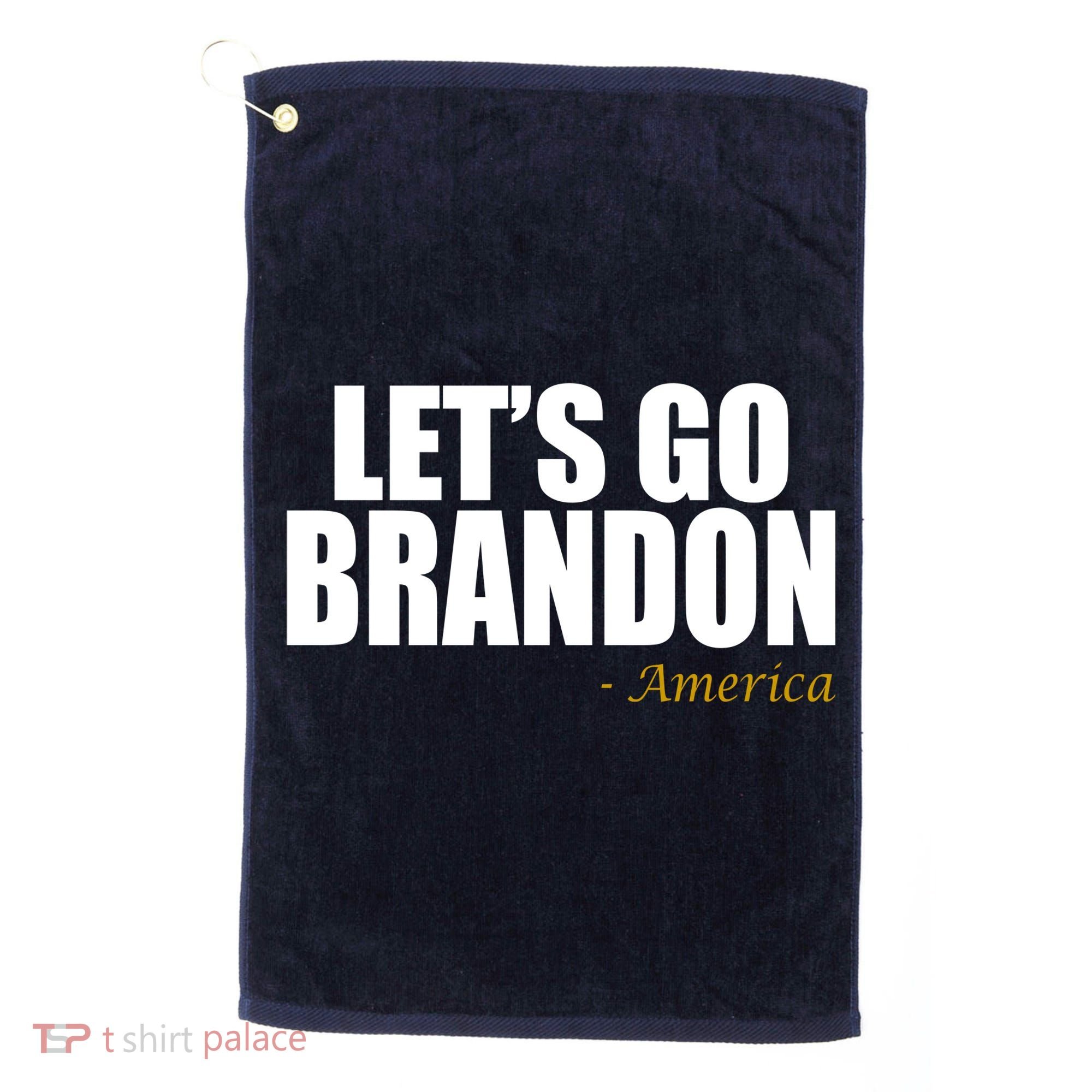 Let's Go Brandon, America Golf Towel