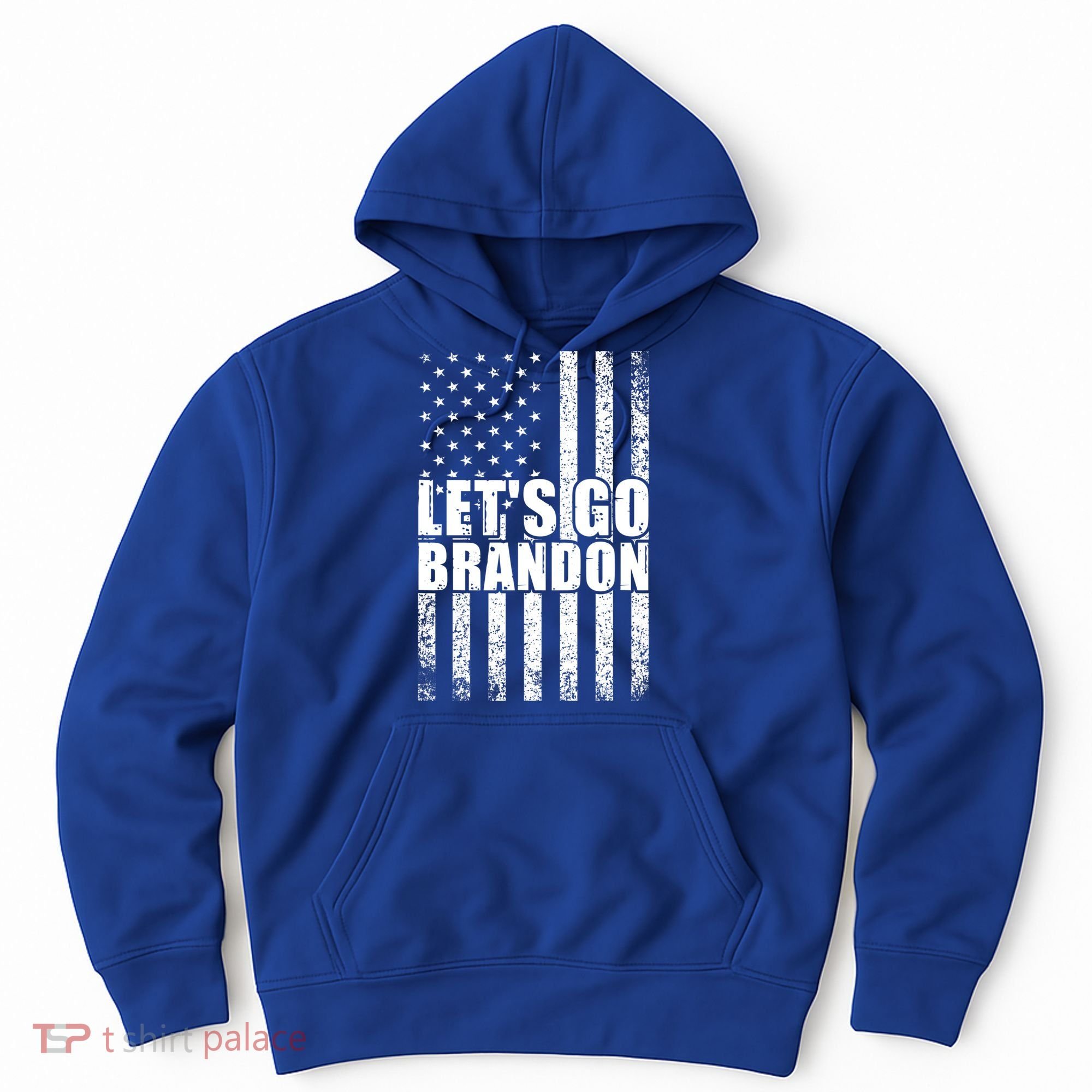 LetS Go Brandon Conservative Anti Liberal Us Flag Gift Hoodie