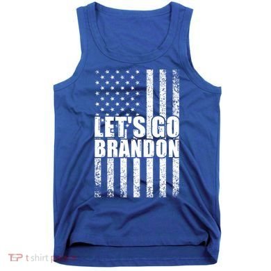 LetS Go Brandon Conservative Anti Liberal Us Flag Gift Tank Top