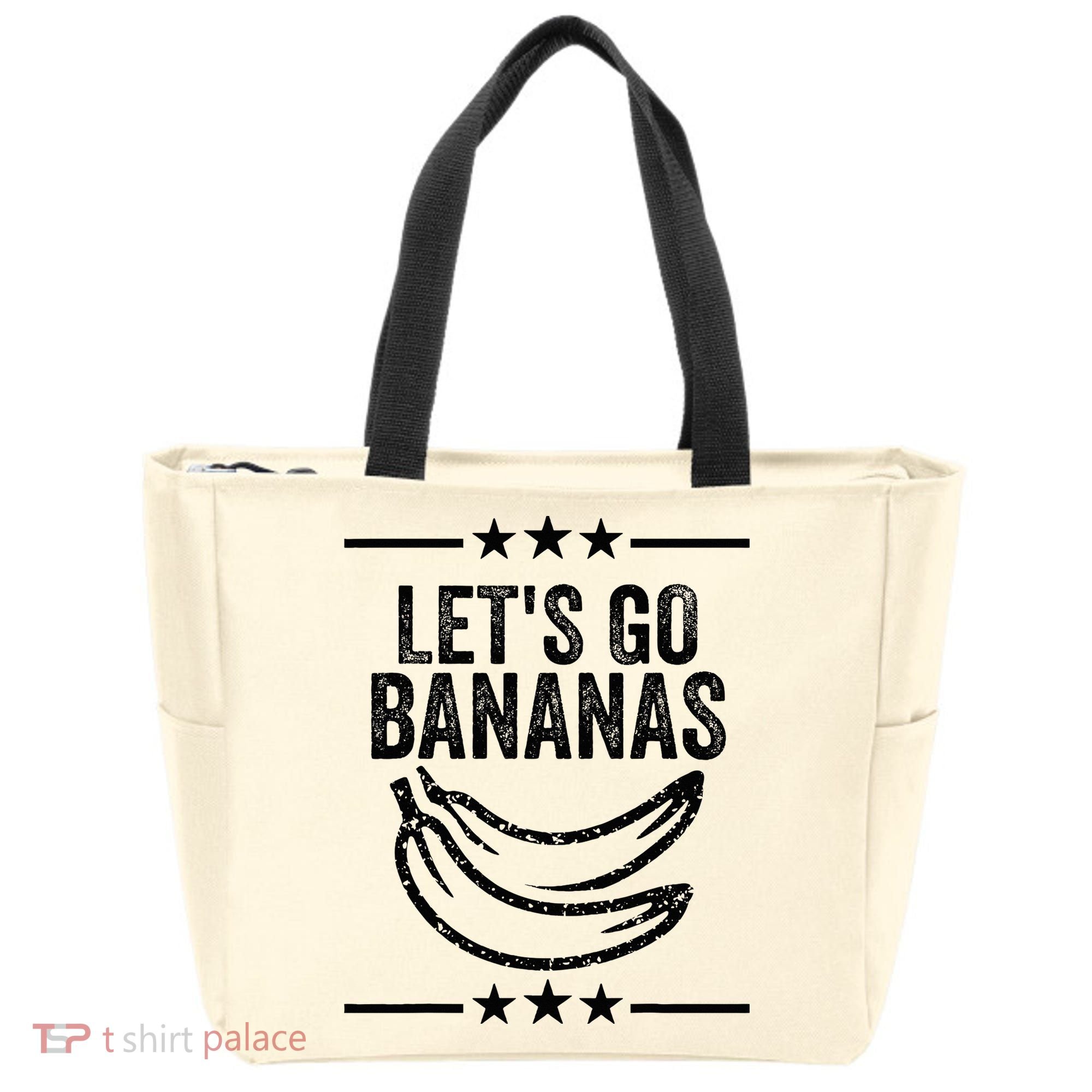 Lets Go Bananas Tote Bag