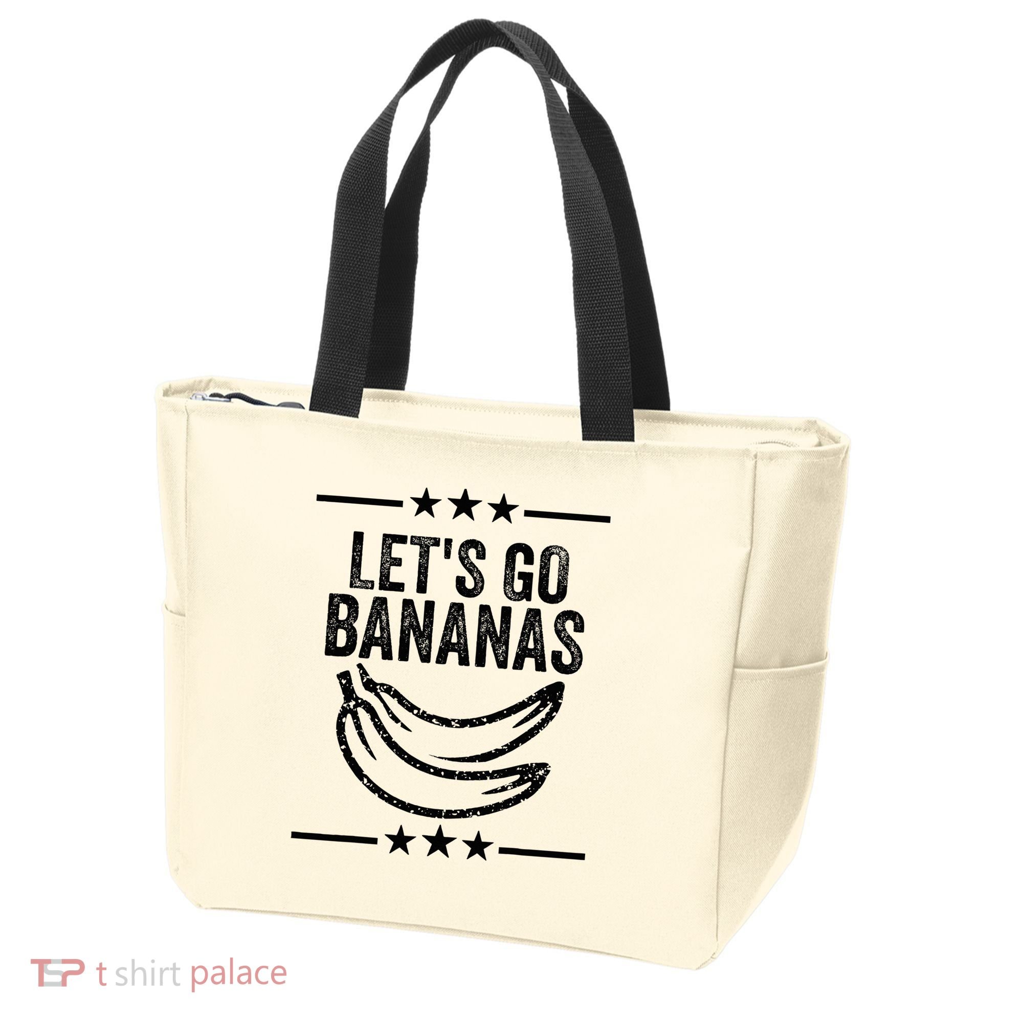 Lets Go Bananas Tote Bag