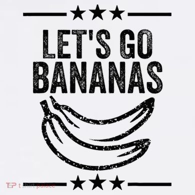 Lets Go Bananas Comfort Colors Garment-Dyed Hooded Sweatshirt