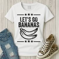 Lets Go Bananas Women's T-Shirt thumb 3