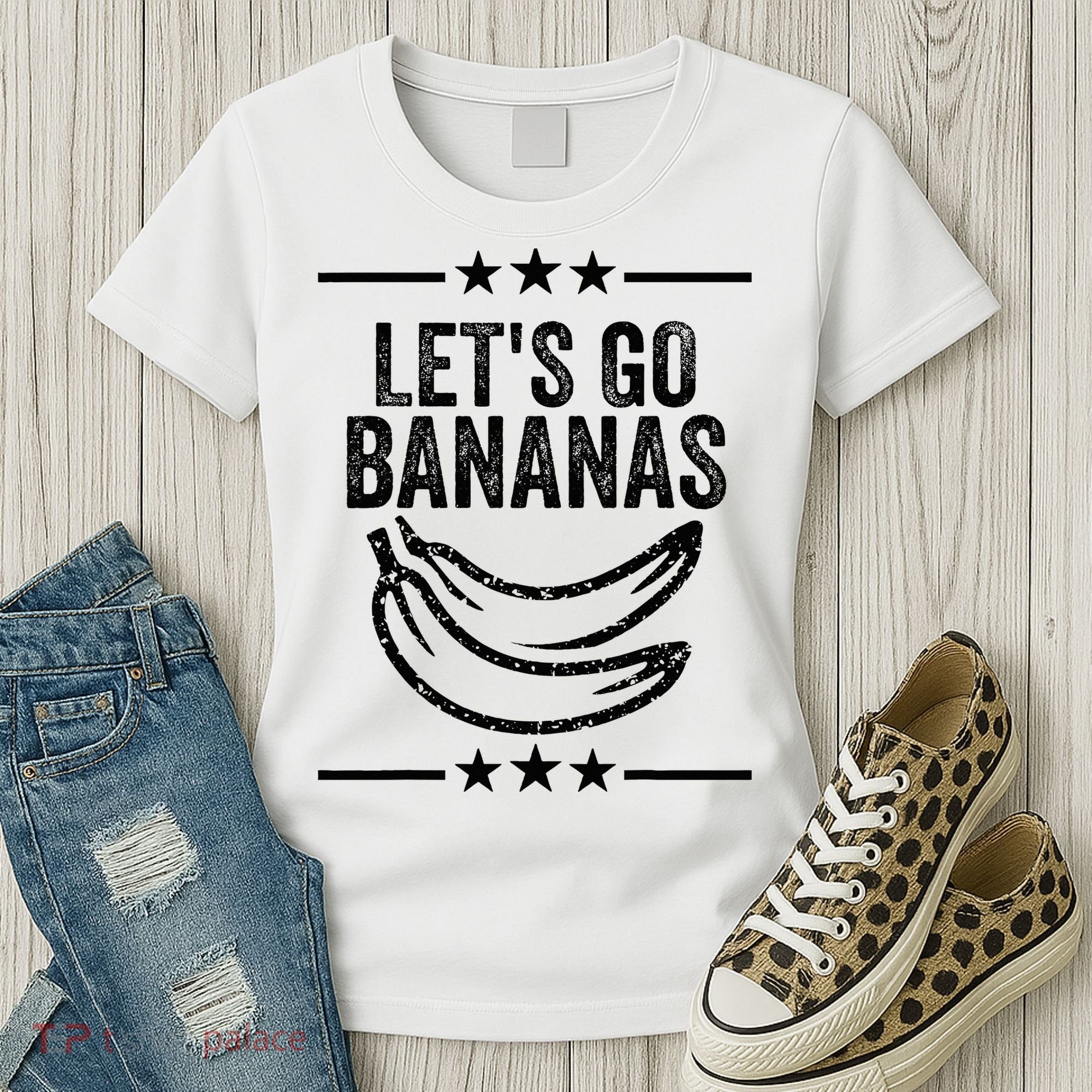 Lets Go Bananas Women's T-Shirt