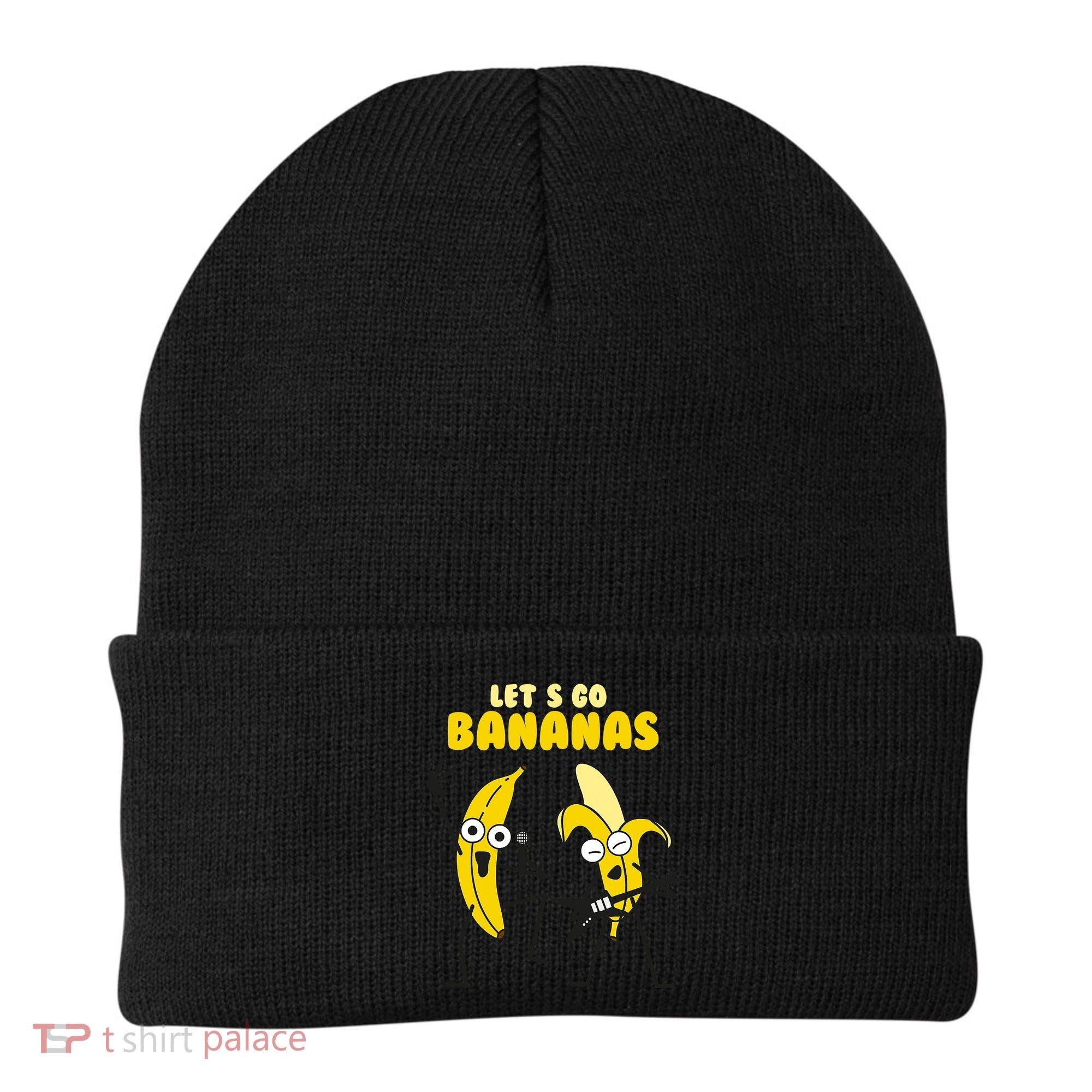 Let's Go Banana Squad Funny Dancing Banana Beanie