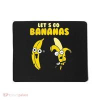 Let's Go Banana Squad Funny Dancing Banana Mousepad thumb 0