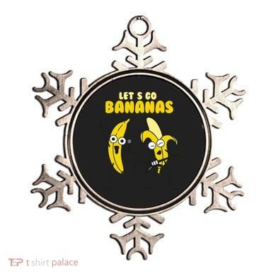 Let's Go Banana Squad Funny Dancing Banana Ornament