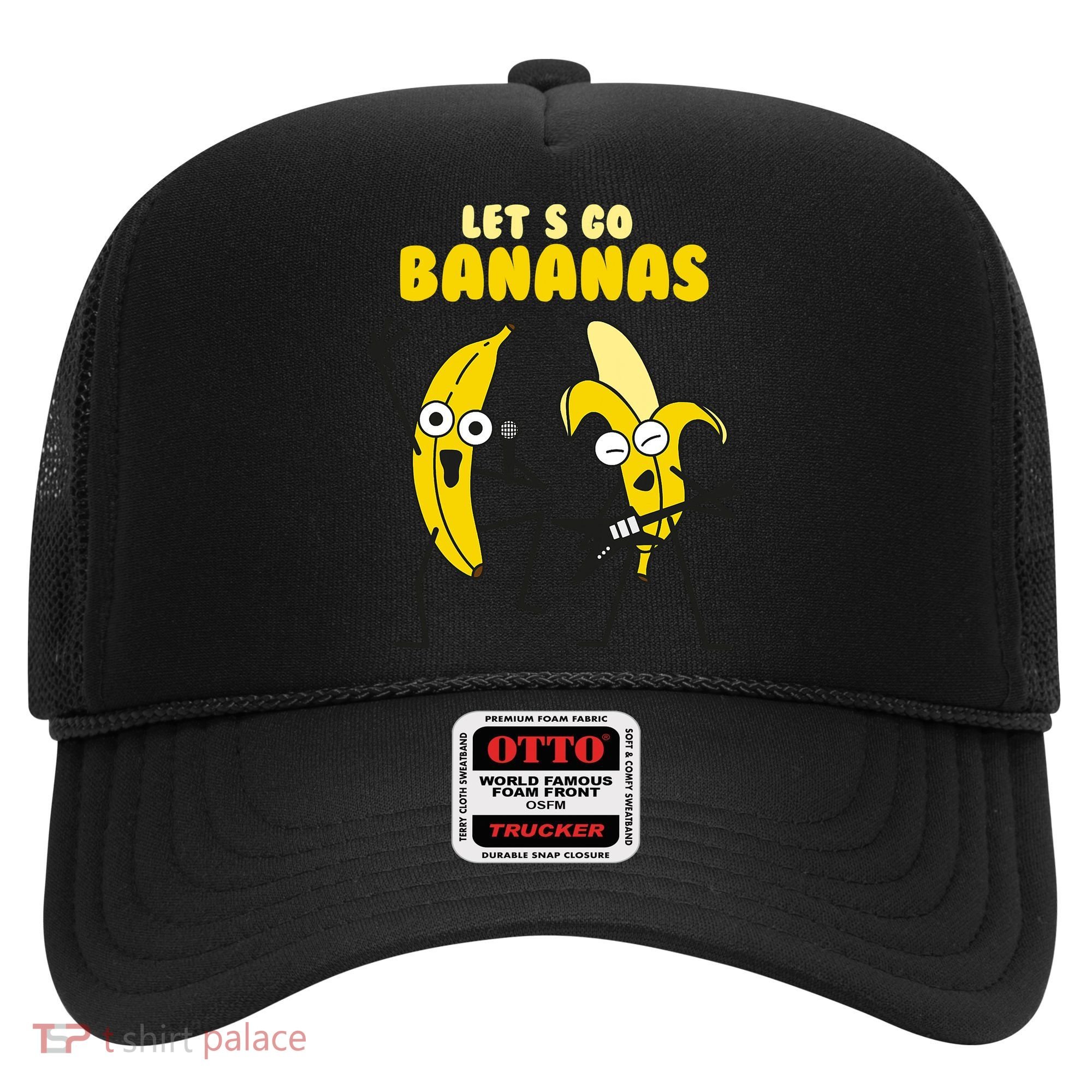 Let's Go Banana Squad Funny Dancing Banana Hat