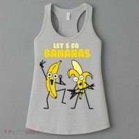 Let's Go Banana Squad Funny Dancing Banana Women's Tank Top thumb 3