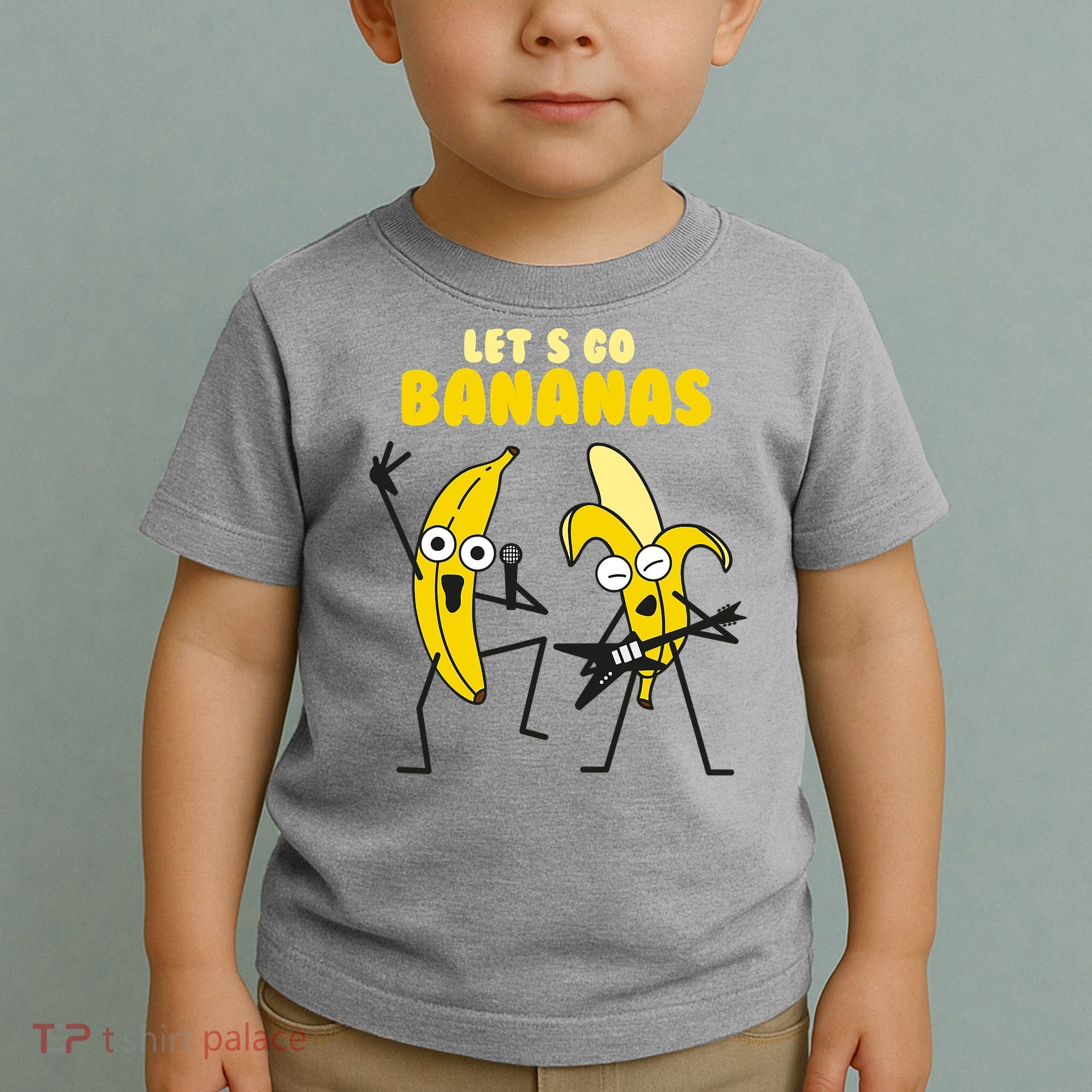 Let's Go Banana Squad Funny Dancing Banana Toddler T-Shirt