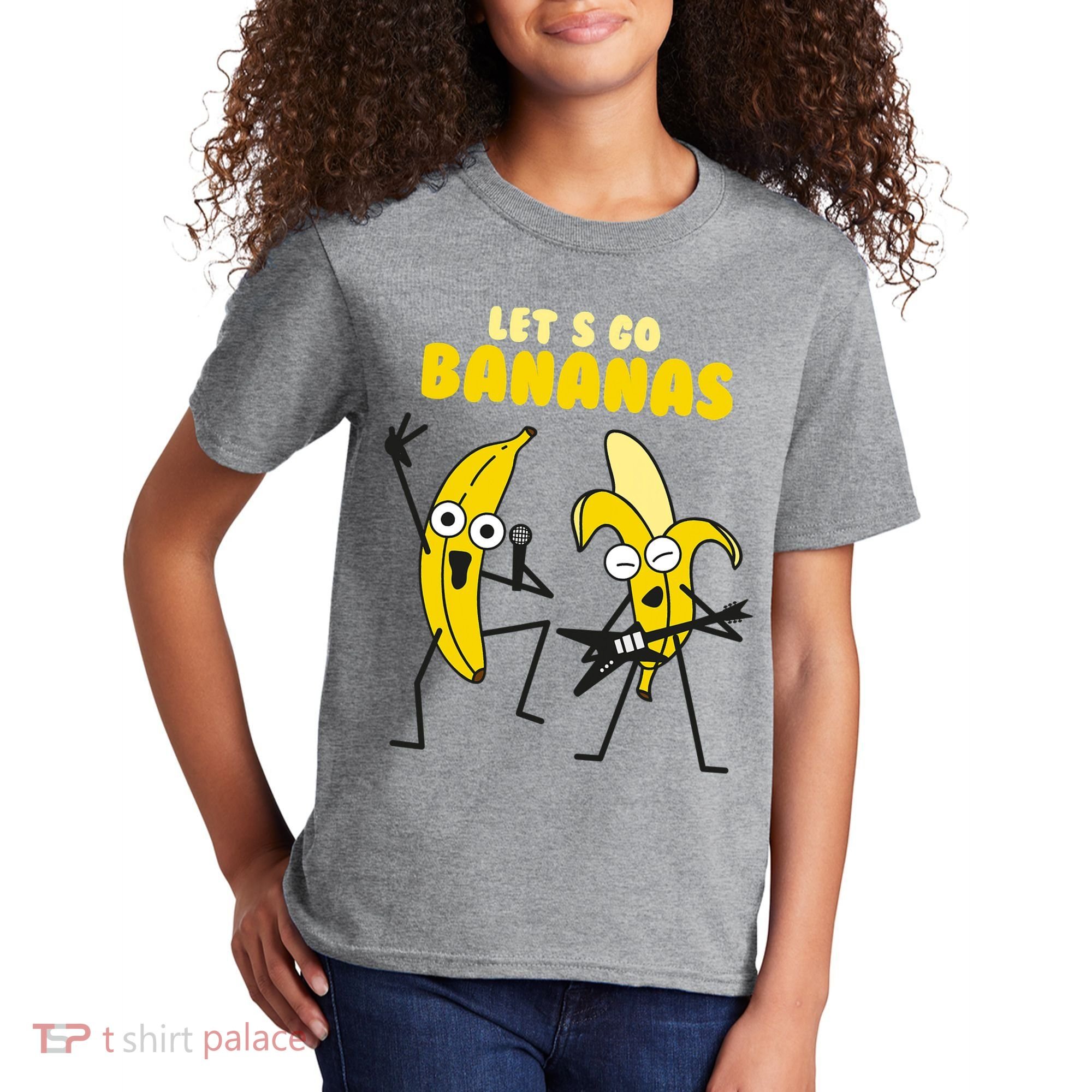 Let's Go Banana Squad Funny Dancing Banana Kids T-Shirt