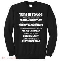 Let God Be Your Guide Classic Tv Soap Operas Sweatshirt thumb 0