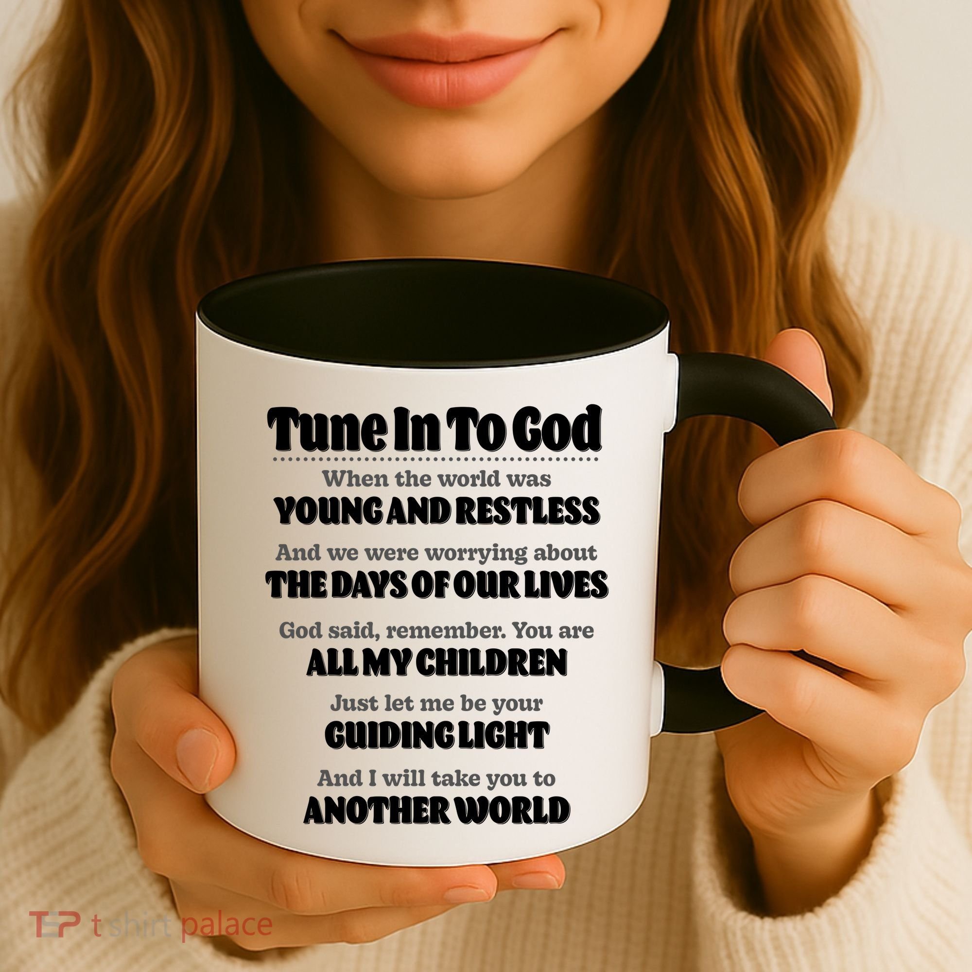 Let God Be Your Guide Classic Tv Soap Operas Coffee Mug