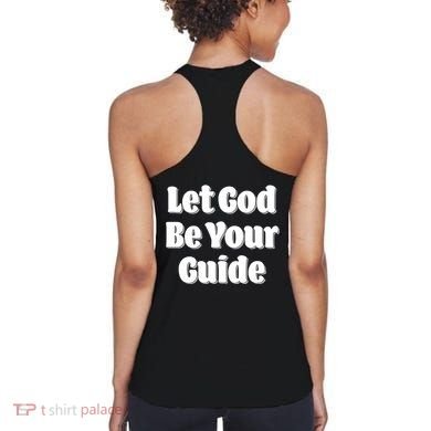 Let God Be Your Guide Classic Tv Soap Operas Women's Tank Top back