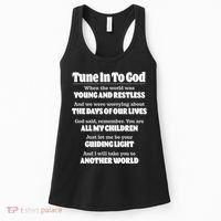 Let God Be Your Guide Classic Tv Soap Operas Women's Tank Top thumb 0