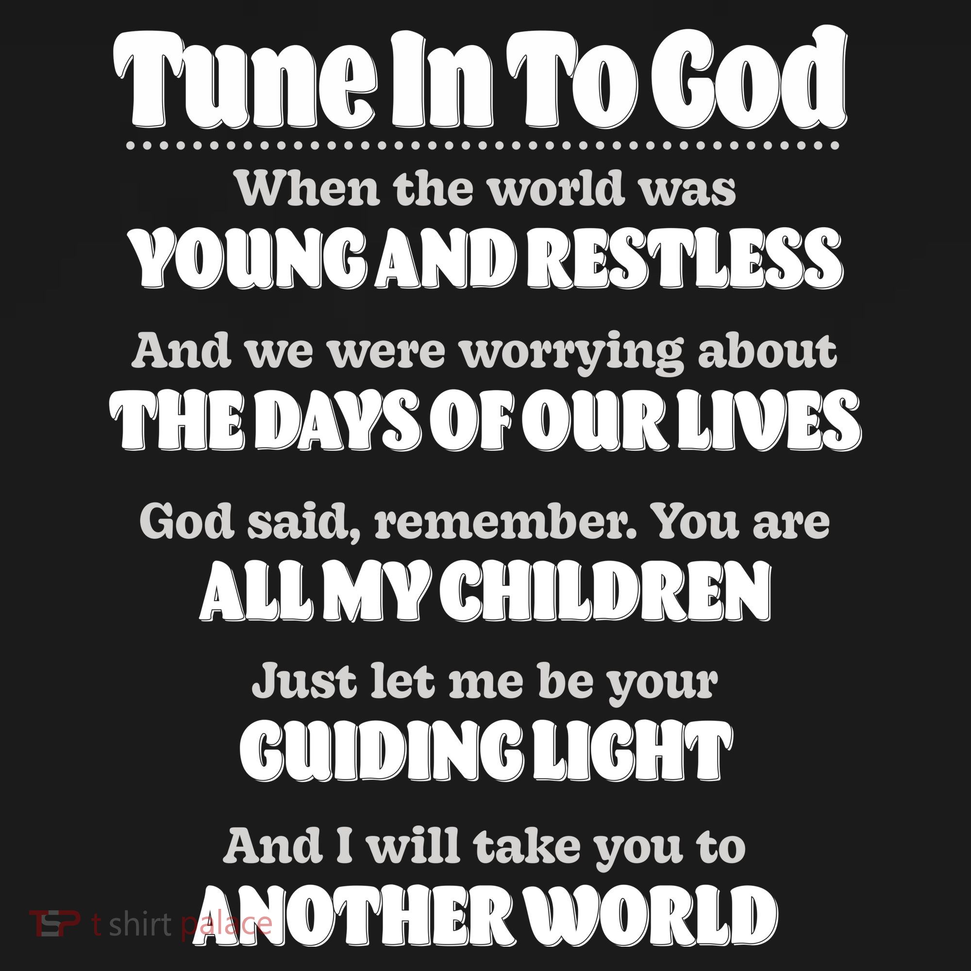 Let God Be Your Guide Classic Tv Soap Operas Women's Tank Top