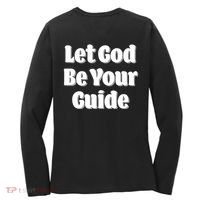 Let God Be Your Guide Classic Tv Soap Operas Women's Long Sleeve Shirt thumb 1