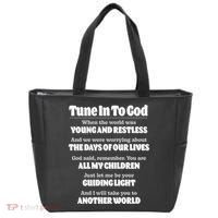 Let God Be Your Guide Classic Tv Soap Operas Tote Bag thumb 0