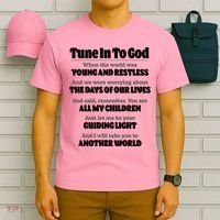 Let God Be Your Guide Classic Tv Soap Operas T-Shirt thumb 6