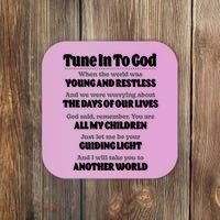 Let God Be Your Guide Classic Tv Soap Operas Coaster thumb 0
