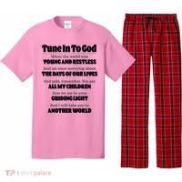 Let God Be Your Guide Classic Tv Soap Operas Pajama Set thumb 0