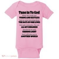 Let God Be Your Guide Classic Tv Soap Operas Baby Bodysuit thumb 0